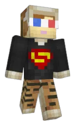 Flaymaking's Minecraft skin wearing the Migrator cape