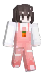 sugar cane and your pink Minecraft skin — Classic model