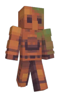 Front of Solfarer's skin