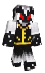 black and baltic sea Minecraft skin — Classic model — first worn by SushiCat12