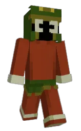 Buzboozled's Minecraft skin wearing the Pan cape