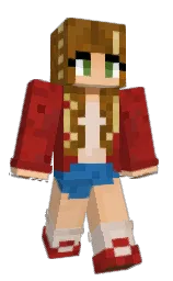 anny_x's Minecraft skin wearing the Common cape