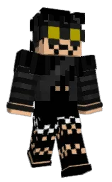 Vindeada's Minecraft skin wearing the Cherry Blossom cape