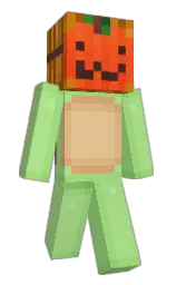feijoa and rich gold Minecraft skin — Classic model — first worn by 70Pbunk