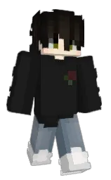 aboyll's Minecraft skin wearing the Migrator cape