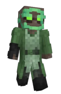 Front of Beledos's skin