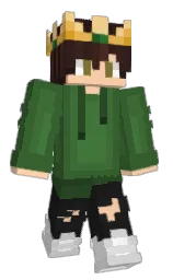 Oblibiogamer's Minecraft skin wearing the Common cape