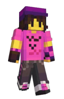 Front of 3peater's skin