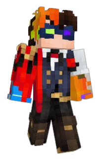 Front of Axton's skin