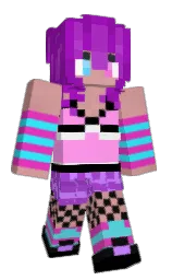 LosEnD's Minecraft skin wearing the Pan cape