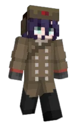 zinified's Minecraft skin wearing the Migrator cape