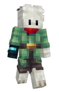 Front of _Spud's skin