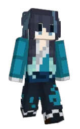 Slim Minecraft skin