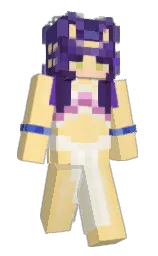 7stardust's Minecraft skin wearing the Cherry Blossom cape