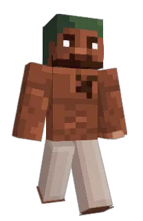 Front of Superaxy's skin