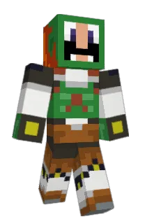 Front of Rowlof's skin