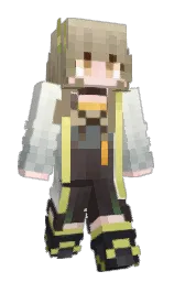 buzhiweih's Minecraft skin wearing the Pan cape