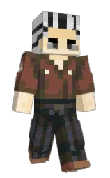 ironstone and outer space Minecraft skin — Slim model — first worn by mahirukoze