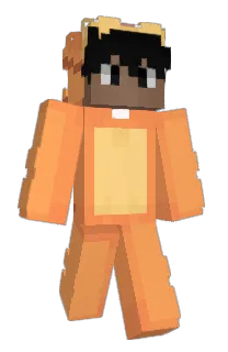 Front of Caawn's skin