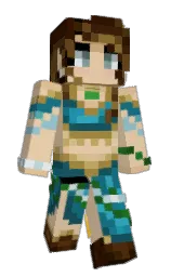 Back of Nolika's skin