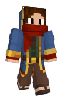 Front of Minecraft skin
