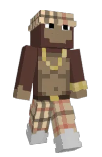 Front of Benjaumin's skin