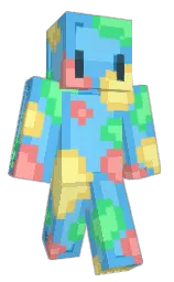FoxOfFlip's Minecraft skin wearing the Cherry Blossom cape