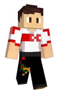 Front of Rac7ng's skin