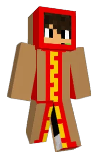 Front of jelloworm's skin