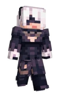 Front of 2B's skin