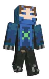 heavy metal and calypso Minecraft skin — Classic model — first worn by aXe18