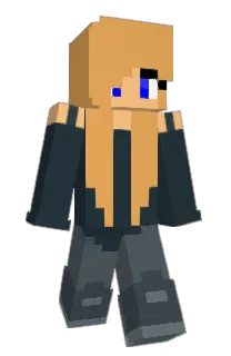 Front of clatje's skin