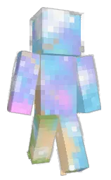 white and caramel Minecraft skin — Classic model