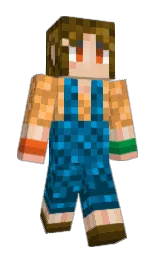 bahama blue and astronaut blue Minecraft skin — Classic model
