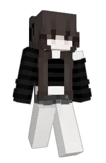 Front of Angelec's skin