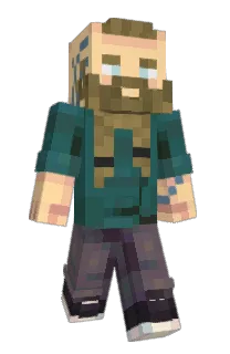 Front of Minecraft skin