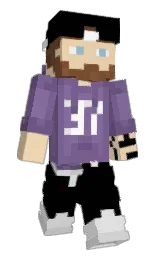 black and pancho Minecraft skin — Slim model — first worn by Iason_Bec