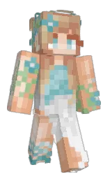 tonys pink and tan Minecraft skin — Slim model