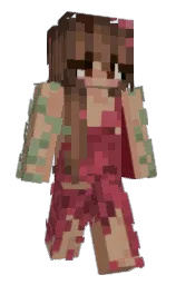mongoose and english walnut Minecraft skin — Slim model — first worn by anjjj
