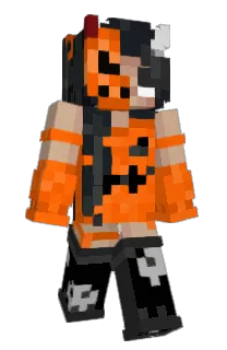 Front of VeeBaby's skin
