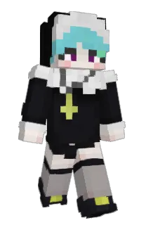 Front of Glyphony's skin