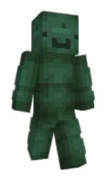 green kelp and stromboli Minecraft skin — Slim model — first worn by mefa2008
