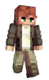 Larkful's Minecraft skin wearing the Copper cape