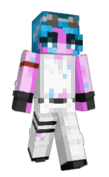 white and alto Minecraft skin — Slim model — first worn by lildurk_exe