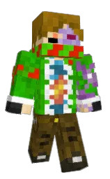chalky and limeade Minecraft skin — Classic model — first worn by Lolgame_08