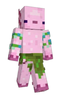 Front of GoatBOB's skin