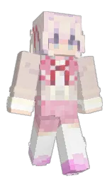 old lace and pearl bush Minecraft skin — Slim model — first worn by WhiteRain1221