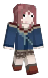 rana's Minecraft skin wearing the Crafter cape