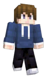 nek0box's Minecraft skin wearing the 15th Anniversary cape