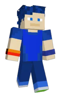 Front of Minecraft skin